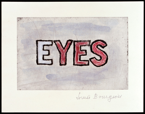 Louise Bourgeois. Eyes. 2004