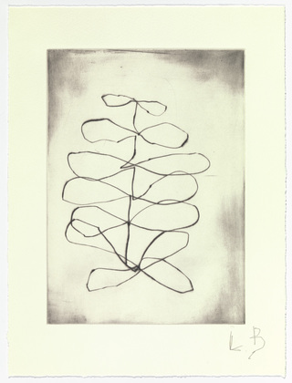 Louise Bourgeois. Untitled, plate 14 of 15, from the series, Nature Study. 2009