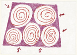 Louise Bourgeois. Le P&egrave;re, la M&egrave;re, et les 3 Enfants. c. 1999