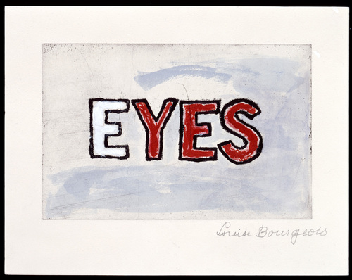 Louise Bourgeois. Eyes. 2004