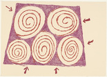 Louise Bourgeois. Le P&egrave;re, la M&egrave;re, et les 3 Enfants. c. 1999