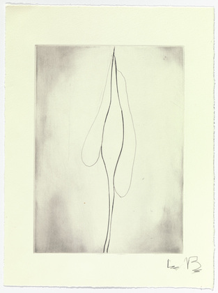 Louise Bourgeois. Untitled, plate 5 of 15, from the series, Nature Study. 2009