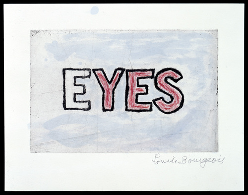 Louise Bourgeois. Eyes. 2004