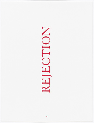 Louise Bourgeois. Aux Vieilles Tapisseries: 44 Sentences de Louise Bourgeois, text 6 of 44. 2005