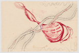 Louise Bourgeois. &Agrave; l'Infini Study (#1). 2008-2009