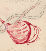 Louise Bourgeois. &Agrave; l'Infini Study (#1). 2008-2009