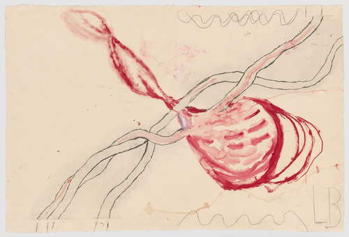 Louise Bourgeois. &Agrave; l'Infini Study (#1). 2008-2009