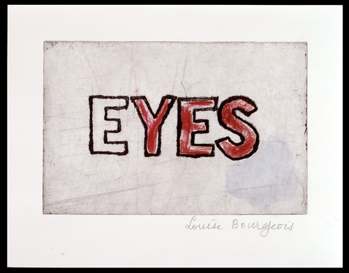 Louise Bourgeois. Eyes. 2004