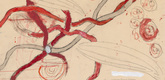 Louise Bourgeois. &Agrave; l'Infini Study (#2). 2008-2009