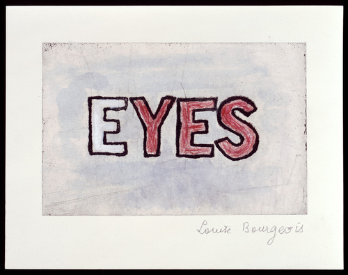 Louise Bourgeois. Eyes. 2004