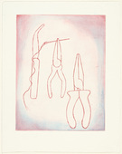 Louise Bourgeois. La R&eacute;paration, plate 3 of 7, from the portfolio, La R&eacute;paration. 2001