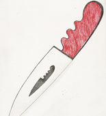 Louise Bourgeois. Dagger Child. 2001