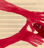 Louise Bourgeois. Untitled (no. 16) in 10 AM Is When You Come to Me (set 6), from the series of installation sets (1-10). 2006