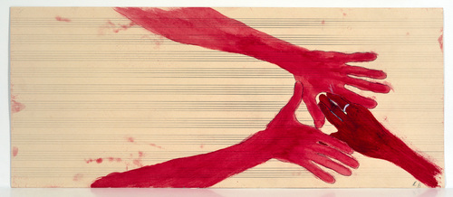 Louise Bourgeois. Untitled (no. 16) in 10 AM Is When You Come to Me (set 6), from the series of installation sets (1-10). 2006