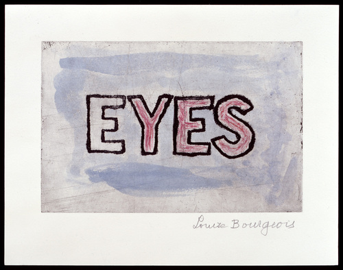 Louise Bourgeois. Eyes. 2004