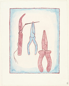 Louise Bourgeois. La R&eacute;paration, plate 3 of 7, from the portfolio, La R&eacute;paration. 2001