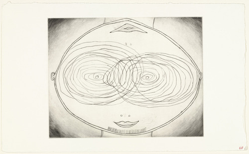 Louise Bourgeois. T&ecirc;te &agrave; l'envers. 2001