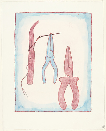 Louise Bourgeois. La R&eacute;paration, plate 3 of 7, from the portfolio, La R&eacute;paration. 2001