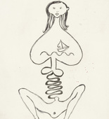 Louise Bourgeois. La Naus&eacute;e, plate 1 of 7, from the portfolio, La R&eacute;paration. 2001