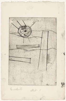 Louise Bourgeois. Le Soleil. 1947
