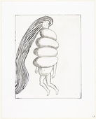 Louise Bourgeois. Spiral Woman, plate 2 of 7, from the portfolio, La R&eacute;paration. 2001
