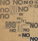 Louise Bourgeois. No (2). 1972-1973