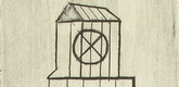 Louise Bourgeois. Plate 1 of 9, from the illustrated book, He Disappeared into Complete Silence, first edition (Example 9). 1947