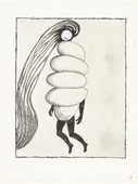 Louise Bourgeois. Spiral Woman, plate 2 of 7, from the portfolio, La R&eacute;paration. 2002