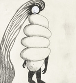 Louise Bourgeois. Spiral Woman, plate 2 of 7, from the portfolio, La R&eacute;paration. 2002