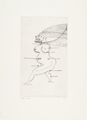 Louise Bourgeois. Sainte S&eacute;bastienne. 1990