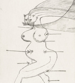 Louise Bourgeois. Sainte S&eacute;bastienne. 1990