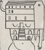 Louise Bourgeois. Femme Maison. 1984; reprinted 1990