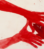 Louise Bourgeois. Untitled (no. 16) in 10 AM Is When You Come to Me (set 4), from the series of installation sets (1-10). 2006