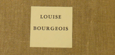 Louise Bourgeois. He Disappeared into Complete Silence, first edition (Example 12). 1947