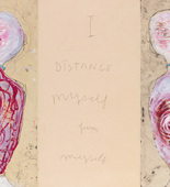 Louise Bourgeois. Untitled, no. 2 of 6, from the series, I Give Everything Away. 2010