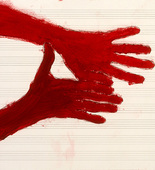 Louise Bourgeois. Untitled (no. 15) in 10 AM Is When You Come to Me (set 2), from the series of installation sets (1-10). 2006