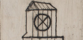 Louise Bourgeois. Plate 1 of 9, from the illustrated book, He Disappeared into Complete Silence, first edition (Example 14). 1947