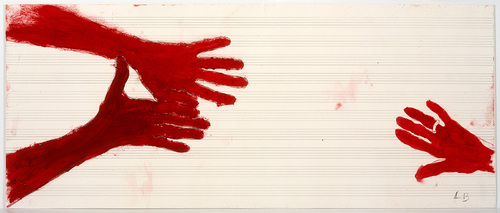 Louise Bourgeois. Untitled (no. 15) in 10 AM Is When You Come to Me (set 2), from the series of installation sets (1-10). 2006