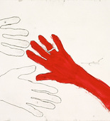 Louise Bourgeois. Untitled (no. 13) in 10 AM Is When You Come to Me (set 8), from the series of installation sets (1-10). 2006