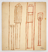 Louise Bourgeois. Untitled. 1947
