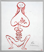 Louise Bourgeois. Self Portrait: La Naus&eacute;e. 2001