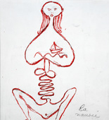Louise Bourgeois. Self Portrait: La Naus&eacute;e. 2001