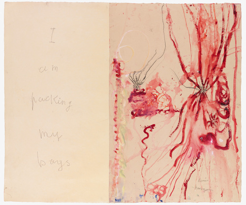 Louise Bourgeois. Untitled, no. 6 of 6, from the series, I Give Everything Away. 2010