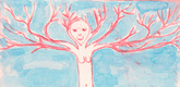 Louise Bourgeois. Untitled (Wide Tree). 2004-2005