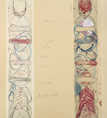 Louise Bourgeois. Untitled, no. 2 of 3, from the series, Sainte Nitouche. 2009