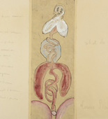 Louise Bourgeois. Untitled, no. 3 of 3, from the series, Sainte Nitouche. 2009