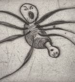 Louise Bourgeois. Untitled, plate 9 of 9, from the portfolio, Ode &agrave; Ma M&egrave;re. 1995