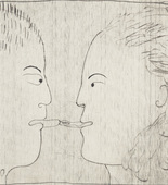 Louise Bourgeois. Untitled, plate 2 of 6, from the portfolio, Together. 2005