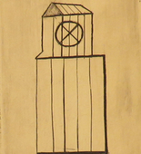 Louise Bourgeois. Plate 1 of 9, from the illustrated book, He Disappeared into Complete Silence, first edition (Example 12). 1947