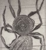 Louise Bourgeois. Untitled, plate 1 of 9, from the portfolio, Ode &agrave; Ma M&egrave;re. 1995